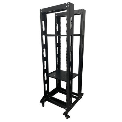 Sala de servidores de armazenamento Revestimento montado na parede Display Network System Rack Alumínio