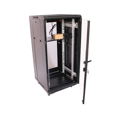 Armário de equipamento de dados montado na parede com rack de servidor padrão 42U e gabinete IP20
