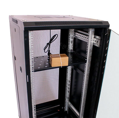 Armário de equipamento de dados montado na parede com rack de servidor padrão 42U e gabinete IP20