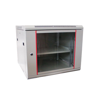 Serviço OEM Padrão 19 polegadas de secção dupla de parede montado 9U 12U Rack Network Cabinet