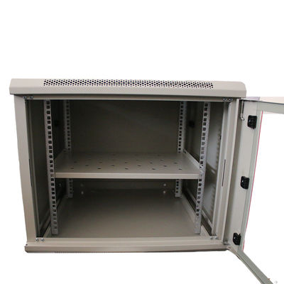 Serviço OEM Padrão 19 polegadas de secção dupla de parede montado 9U 12U Rack Network Cabinet