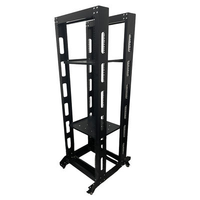 Sala de servidores de armazenamento Revestimento montado na parede Display Network System Rack Alumínio