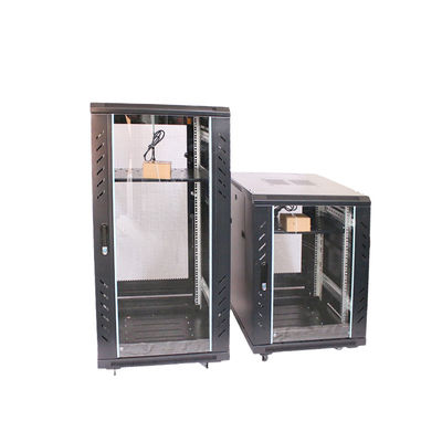 Stock 4u Server Rack Cabinet para Sala de Servidores Data Center Mesh Door Network Cabinet