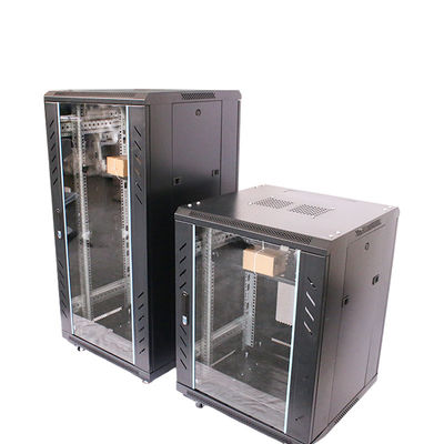Stock 4u Server Rack Cabinet para Sala de Servidores Data Center Mesh Door Network Cabinet