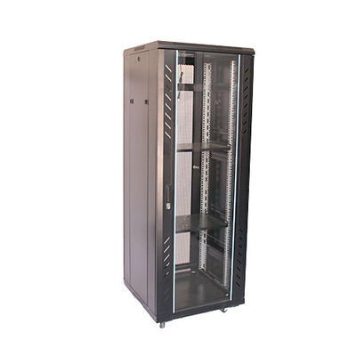 Rack de gabinete de rede profissional 32U montado na parede com duas chaves de bloqueio 600*530*400