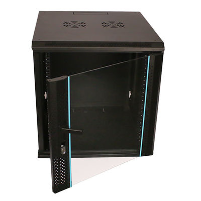 Rack de parede Rack de servidor com duas chaves de bloqueio de mobiliário de escritório e armazenamento de dados