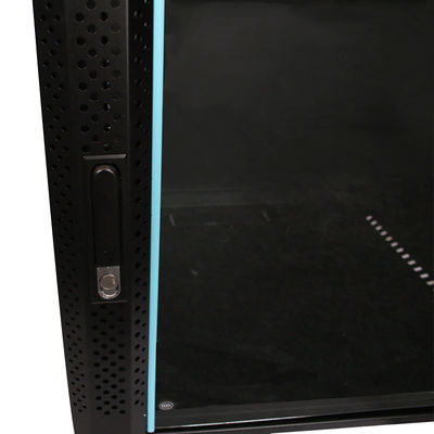 Rack de parede Rack de servidor com duas chaves de bloqueio de mobiliário de escritório e armazenamento de dados