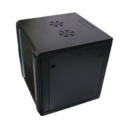 Rack de parede Rack de servidor com duas chaves de bloqueio de mobiliário de escritório e armazenamento de dados