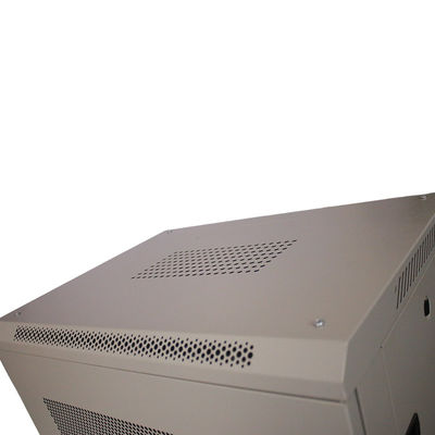 Large Stock Dupla Secção Parede Montar 19 polegadas 9U Server Rack Cabinet de rede para Sala de servidores