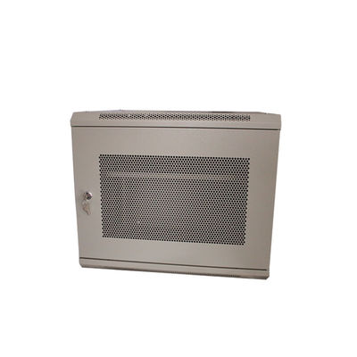 Large Stock Dupla Secção Parede Montar 19 polegadas 9U Server Rack Cabinet de rede para Sala de servidores