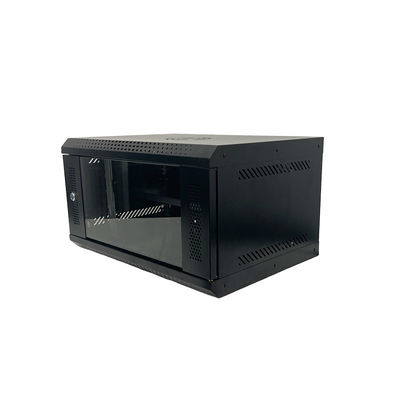 Armário de malha metálica para console de armazenamento e monitoramento padrão em armários de rede 6U