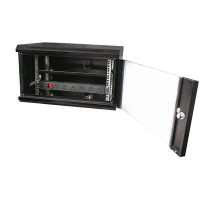 Racks personalizados 19 polegadas 6U montado na parede Cabinet aberto com serviço OEM opcional