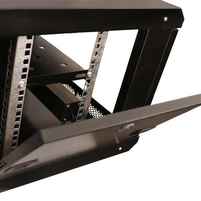 Racks personalizados 19 polegadas 6U montado na parede Cabinet aberto com serviço OEM opcional
