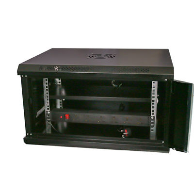 Racks personalizados 19 polegadas 6U montado na parede Cabinet aberto com serviço OEM opcional