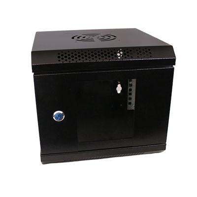 Armários de rede montados em parede para Data Center Server Rack 4U 6u 9u 12u 15u Serviço OEM