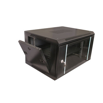 OEM Server 19 polegadas GCabling Enclosure Telecom Data Wall Box Mini Server Rack com porta de vidro