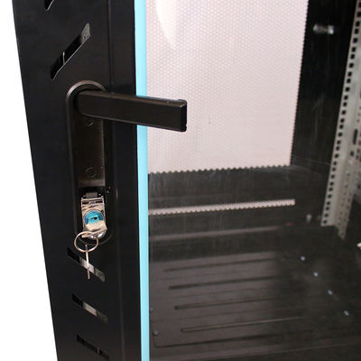 Rack de servidor de estúdio de 18U 19 polegadas no piso padrão internacional para eletrônicos de consumo