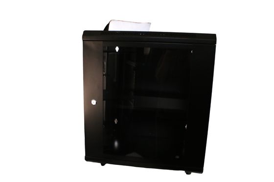 SPCC aço laminado a frio 12U cabine de rede de quadro de balanço para sistema de refrigeração de sala de servidores