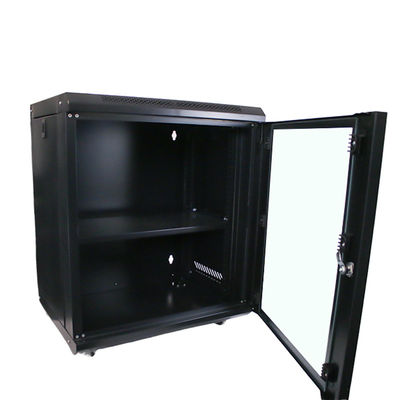 SPCC aço laminado a frio 12U cabine de rede de quadro de balanço para sistema de refrigeração de sala de servidores