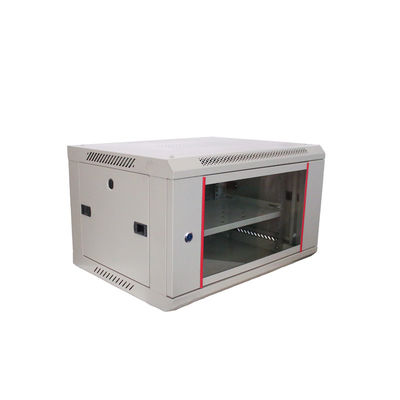 Sala de servidores rede gabinete de parede fechado com ventiladores e OEM Servidor 6U Rack Mount