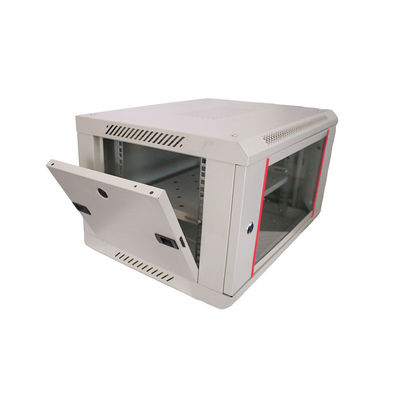 Sala de servidores rede gabinete de parede fechado com ventiladores e OEM Servidor 6U Rack Mount