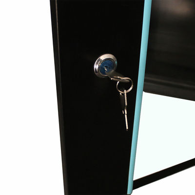 9U Data Center Server Rack Cabinet Feito de aço laminado a frio SPCC para rede de escritório