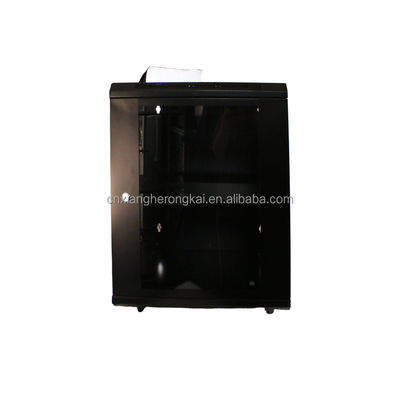 Duas chaves de bloqueio 12U Mural montado Rede CCTV Server Rack Cabinet para CCTV Projeto