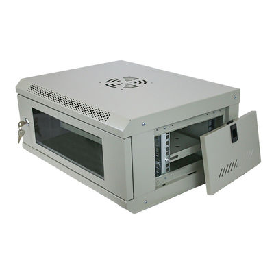 OEM 4U Server Rack Cabinet 19 polegadas Mural montado SPCC Cold Rolled Steel Network Cabinet
