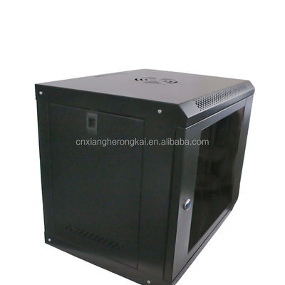 19 polegadas Rack Enclosures Data Wall Cabinet com serviço OEM opcional 450 * 530 * 400