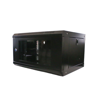 Armário de rack de servidor padrão 6U Armário de rede de parede com aço laminado a frio