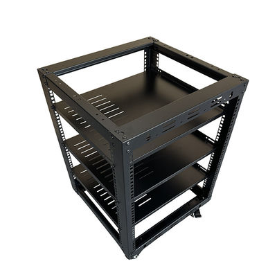 12u Servidor Rack Duplo Rivet Repositório 19' Rack Mount Rack com SPCC aço laminado a frio