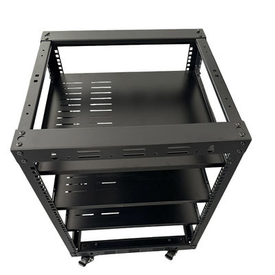 12u Servidor Rack Duplo Rivet Repositório 19' Rack Mount Rack com SPCC aço laminado a frio