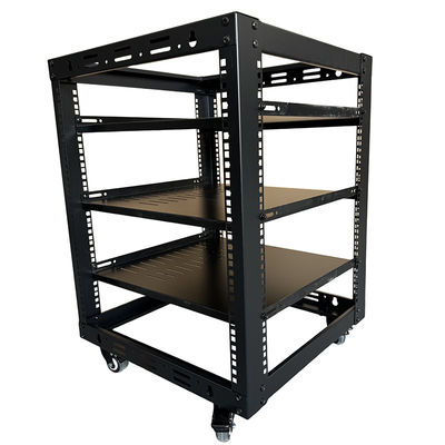 12u Servidor Rack Duplo Rivet Repositório 19' Rack Mount Rack com SPCC aço laminado a frio