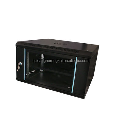 OEM Servidor aceito Design 19 polegadas Seção única 4U Wall Mount Network Rack Cabinet