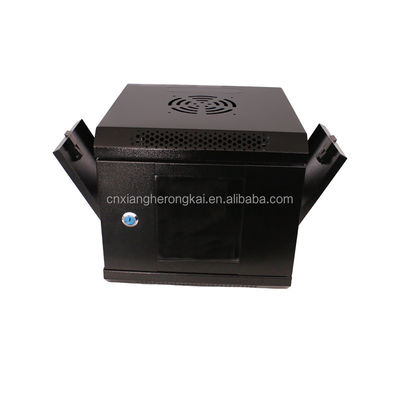 SPCC Cold Rolled Steel Wall Mounted Glass Door Network Server Cabinet para desempenho