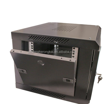 Outro padrão de 19 polegadas de montagem na parede do gabinete Switch de rede 6U Rack Server para Sala de servidores