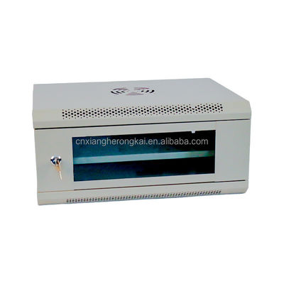 Armário de rede de montagem em parede 6U com aceitação de servidor OEM e dimensões 300*530*400
