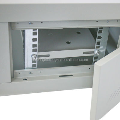 Armário de rede de montagem em parede 6U com aceitação de servidor OEM e dimensões 300*530*400