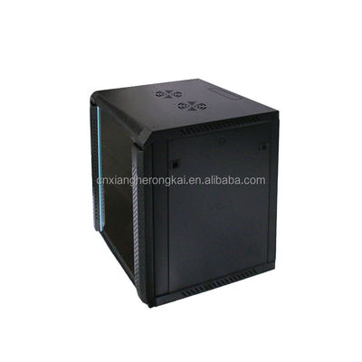 Montador de parede 19 polegadas Negro Cabinet Rack Network para Sala de Servidores Padrão Outro Modelo