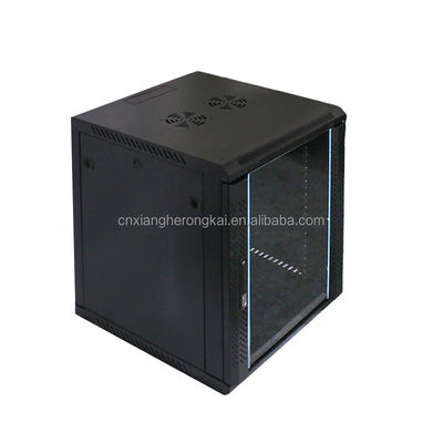6u 9u 12u Armário de interruptores de servidor para parede interior montado em rack de aço laminado a frio
