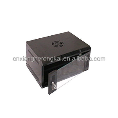 Armário 12U com porta traseira de parede Swing Out Armário de rede de parede Otimize sua sala de servidores