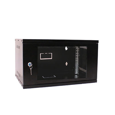 Armário de rack de rede 4U 6U 9U 12U Swing Data Server com duas chaves de bloqueio incluídas