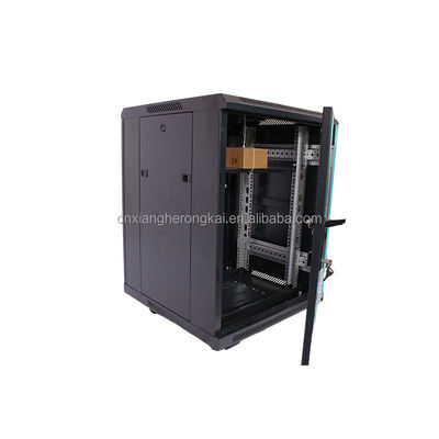 18u 22u 24u de aço laminado a frio Server Rack Network Cabinet com serviço OEM opcional