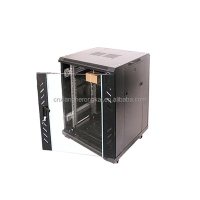 18u 22u 24u de aço laminado a frio Server Rack Network Cabinet com serviço OEM opcional