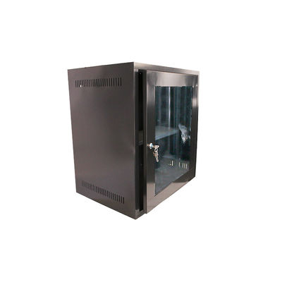 9u Armário Mural 19 polegadas Racks Armário de rede Dados 6u Armário de rede de montagem de parede