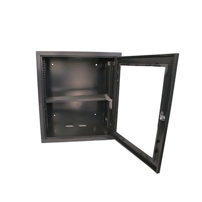 9u Armário Mural 19 polegadas Racks Armário de rede Dados 6u Armário de rede de montagem de parede