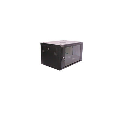 SPCC aço laminado a frio personalizado 4u 6u 9u 12u porta de vidro cabine de rede de montagem de parede